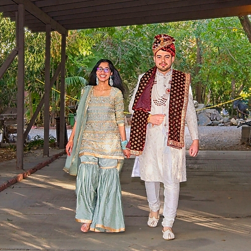 Groom and sister in law