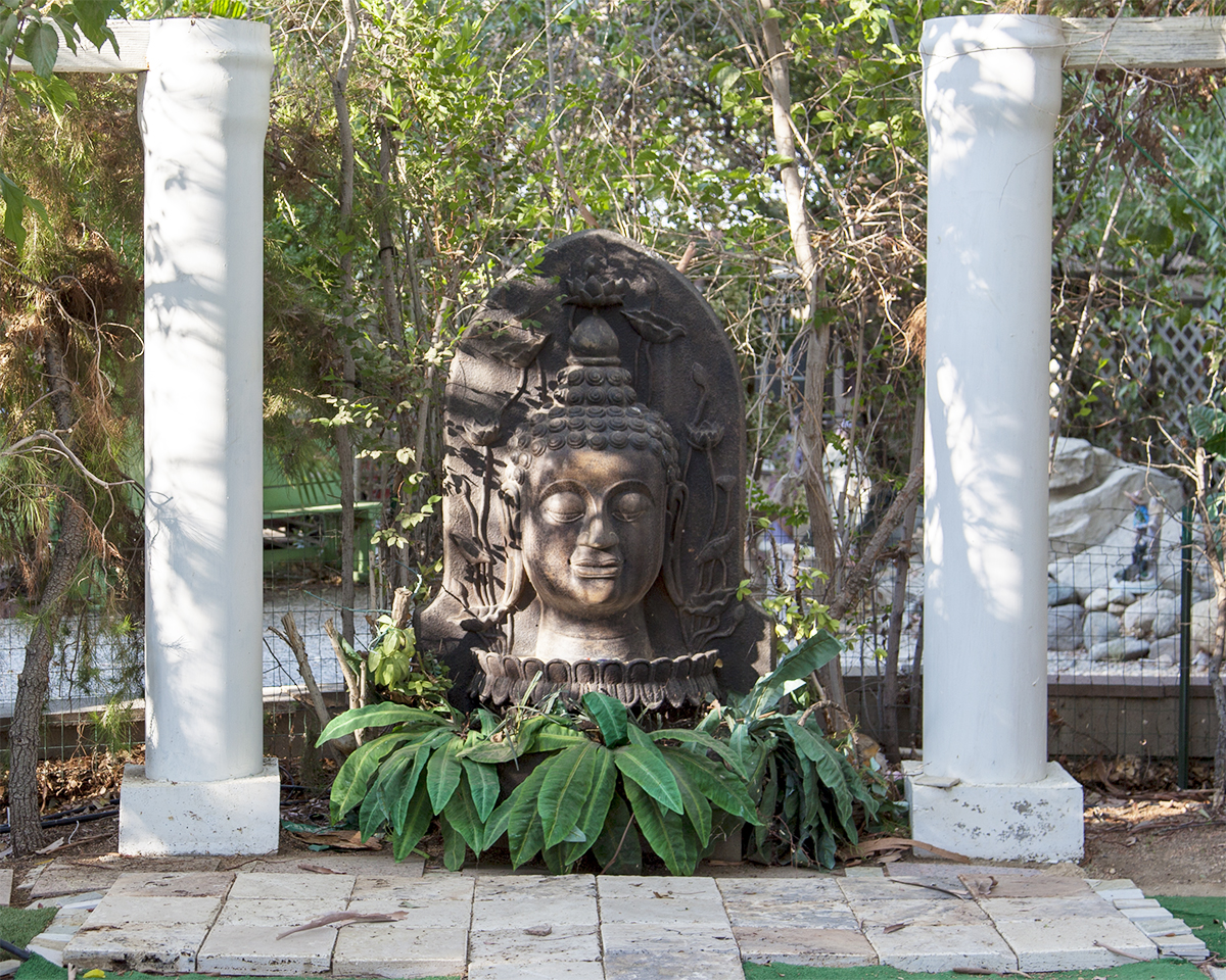 Buddha relief carving